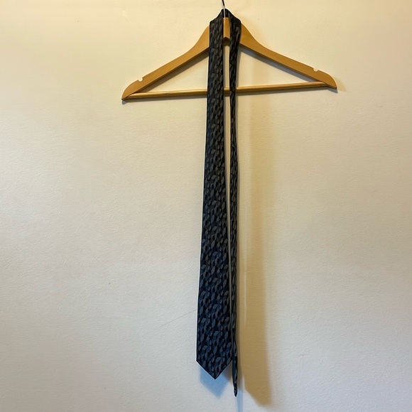 Lanvin silk tie. Camo pattern. - Picture 4 of 5
